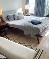 Turn Around Grey Wood Bed