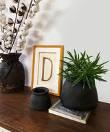 Midnight Clay Pots Set Of Two - Zufolo Designs