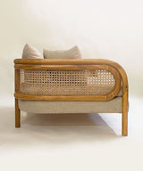 Teak Cane Chair / Sofa - Zufolo Designs