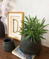 Midnight Clay Pots Set Of Two - Zufolo Designs