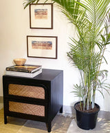 Chattai Cane Bed Side Table - Zufolo Designs