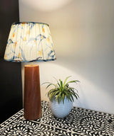 Blue Agave Gathered Lamp Ensemble - Zufolo Designs