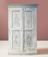 Antique Carved Armoire  / Cabinet - Zufolo Designs