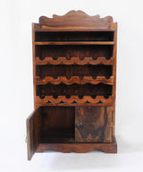 Sheesham Wine cellar - Zufolo Designs