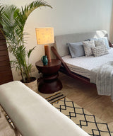 Turn Around Grey Wood Bed - Zufolo Designs