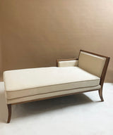 Dome Teak Velvet Chaise/ Daybed - Zufolo Designs