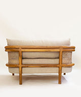 Teak Cane Chair / Sofa - Zufolo Designs