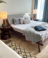 Turn Around Grey Wood Bed - Zufolo Designs