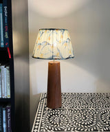Blue Agave Gathered Lamp Ensemble - Zufolo Designs