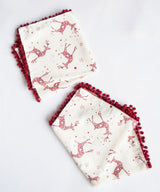 Festive Cocktail Napkins - Zufolo Designs