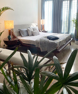 Turn Around Grey Wood Bed - Zufolo Designs