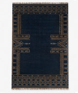 Persian Blue Tribal Rug - Zufolo Designs