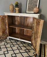 Distressed Lunar Console / Side Board - Zufolo Designs