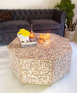 The Vegan Inlay Coffee Table - Zufolo Designs