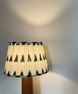 Black Ikat Lamp shade - Zufolo Designs