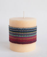 Vanilla Lush Pillar Candle - Zufolo Designs