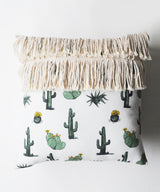 Desert Life Fringed Cushion - Zufolo Designs