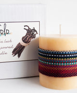 Vanilla Lush Pillar Candle - Zufolo Designs