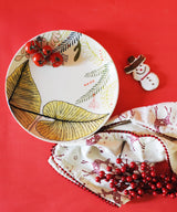 Garden Flora Hand Painted Plate - Zufolo Designs