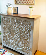Due Carved Side Board / Console - Zufolo Designs