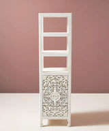 Gibbous Carved Tall Shelf - Zufolo Designs
