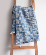 Diamonds of greys Throw - Zufolo Designs