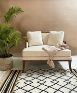 Dome Teak Velvet Chair - Zufolo Designs