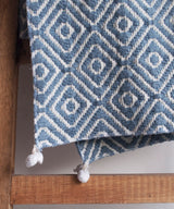 Diamonds of greys Throw - Zufolo Designs