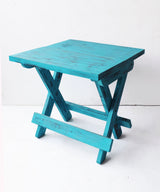 Turquoise Folding Table - Zufolo Designs