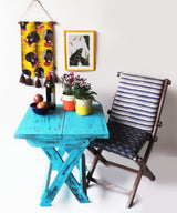Turquoise Folding Table - Zufolo Designs