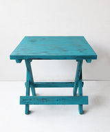 Turquoise Folding Table - Zufolo Designs