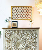 Due Carved Side Board / Console - Zufolo Designs