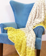 Dip In sunshine throw blanket - Zufolo Designs