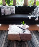 Black Evy Grand Sofa - Zufolo Designs