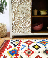 Due Carved Side Board / Console - Zufolo Designs