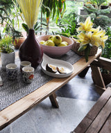 Convertible Bench Turns Into Dining Table - Zufolo Designs