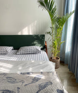 Turn Around Green Wood Bed - Zufolo Designs
