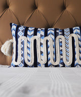 Shades Of Sea Long Cushion - Zufolo Designs