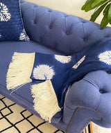 Boho Tie and Dye Silk Throw Blanket  - Zufolo Designs