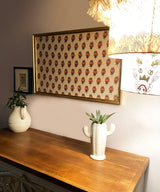 Indo Paisley Gold Wall Art - Zufolo Designs