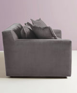 The Fluff Grey Sofa - Zufolo Designs