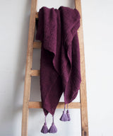 Knitted Vineyard Throw - Zufolo Designs