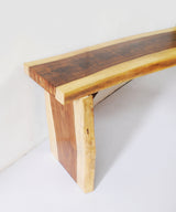 Wood Art Log Bench - Zufolo Designs