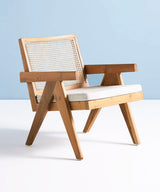 Teak Rattan Chair - Zufolo Designs