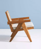 Teak Rattan Chair - Zufolo Designs