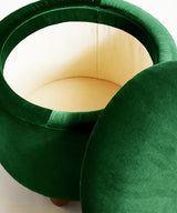 Emerald Pouffe / Ottoman - Zufolo Designs