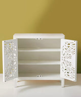 Lunar Carved Console / Side Board - Zufolo Designs