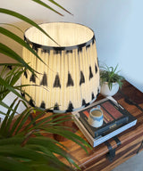 Black Ikat Lamp shade - Zufolo Designs