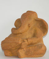 Ocher Ganesha Sculpture - Zufolo Designs