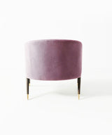 Cross Over Velvet Lilac Chair - Zufolo Designs